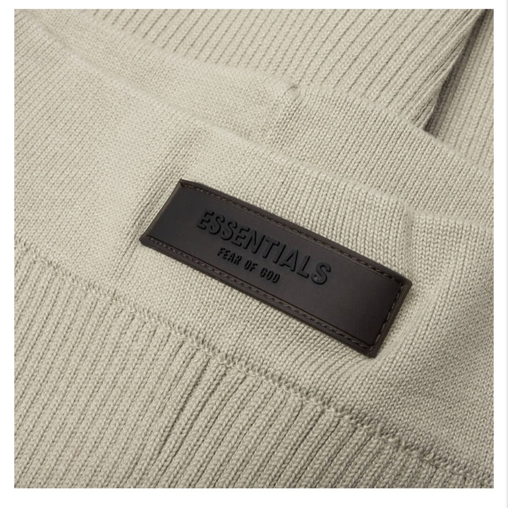 Fear of God Essentials Knit Rib Sport Pant 'Seal'